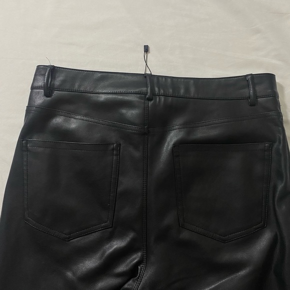 Dynamite Faux Leather Straight Pants - Picture 14 of 15